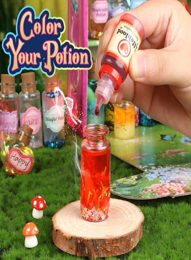 wookidel Fairy Magic Craft Kit for Kids with 20PCS Potion Bottles - Fairy Magical Potions Making Craft Kit - Gift for Christmas, Birthday, Creative Art Crafts Kits for Girls Boys 6 7 8 9 10 Year Old - Image 3